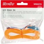 Cinta amarra��o com fivela sem gancho SRD070 0,5t 25mm 3m ref� 132.0001 MACFER