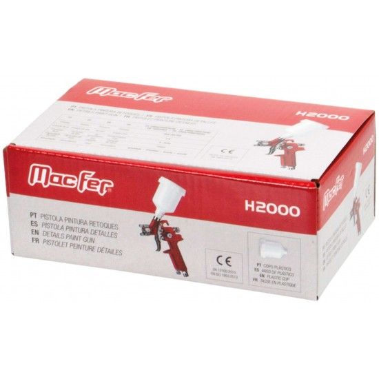 Pistola pint. retoques MacFer H2000 0,8mm ref� 130.0036 MACFER