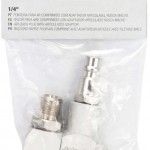 Ponteira para ar comprimido com adaptador articul�vel rosca macho SE11-APM 1/4" ref� 129.0097 MACFER