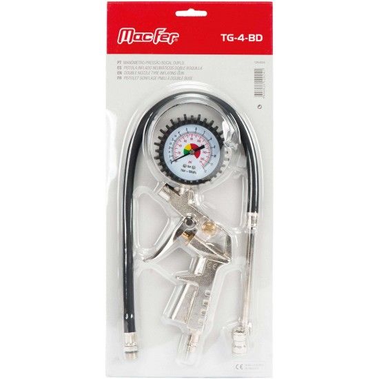 Man�metro press�o bocal duplo  TG-4-BD ref� 129.0024 MACFER