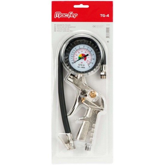 Manómetro pressão MacFer TG-4 refª 129.0021 MACFER Manómetro pressão MacFer TG-4 refª 129.0021 MACFER