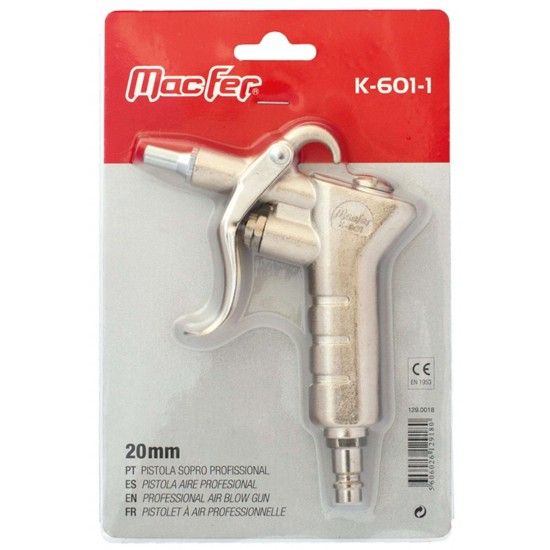 Pistola sopro prof. MacFer K-601-1   20mm ref� 129.0018 MACFER
