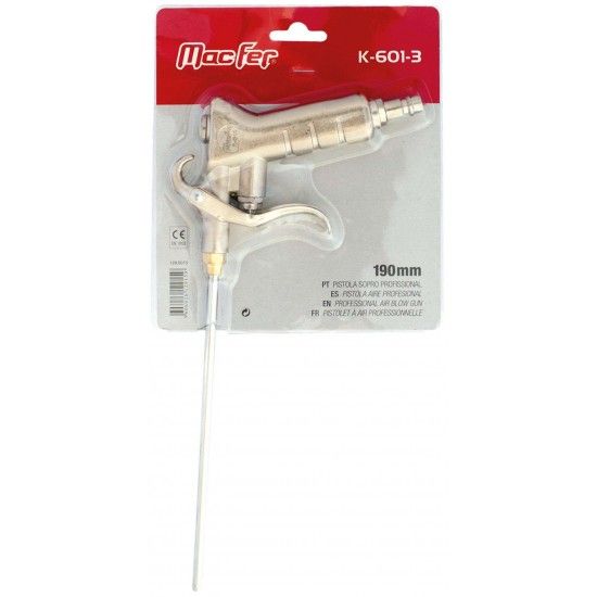 Pistola sopro prof. MacFer K-601-3 190mm ref� 129.0015 MACFER