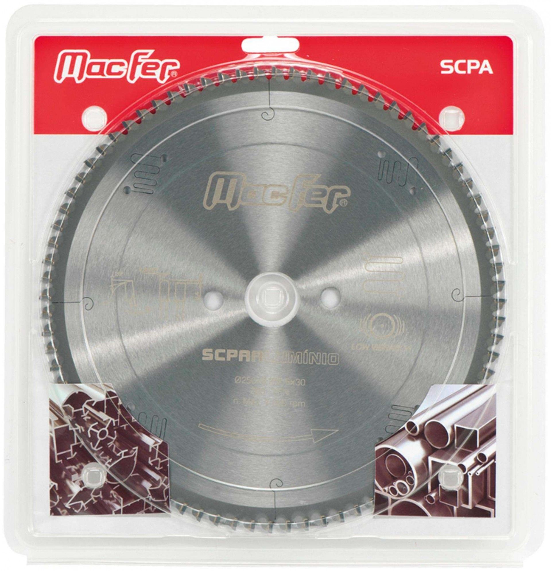 Disco serra circular p/ alumínio MacFer SCPA 400x30mm Z120 refª 125.0009 MACFER