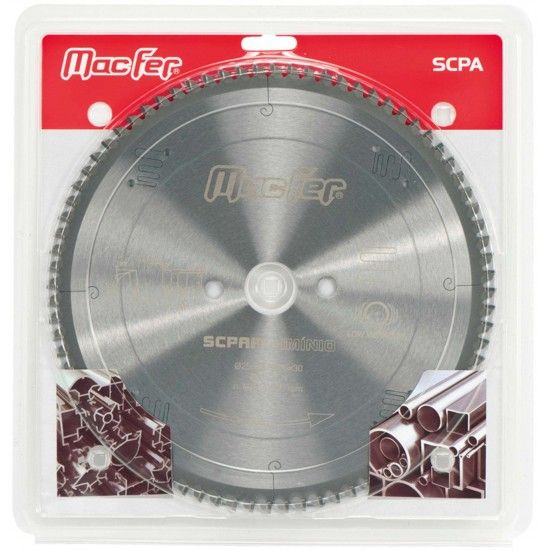 Disco serra circular p/ alum�nio MacFer SCPA 250x32mm   Z80 ref� 125.0004 MACFER