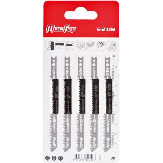 Serra tico-tico SK5 MacFer E-210M 100mm refª 123.0042 MACFER Serra tico-tico SK5 MacFer E-210M 100mm refª 123.0042 MACFER