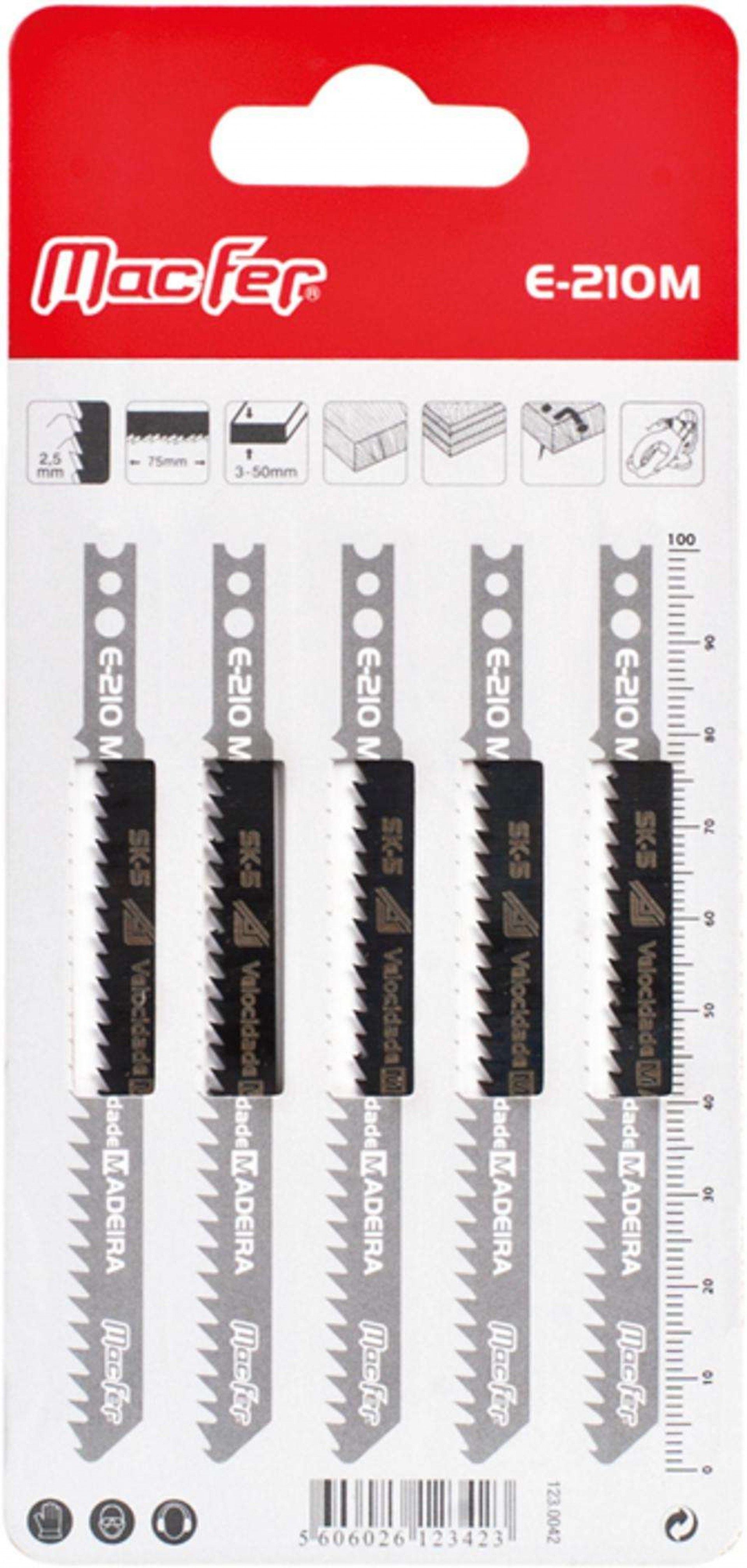 Serra tico-tico SK5 MacFer E-210M 100mm refª 123.0042 MACFER