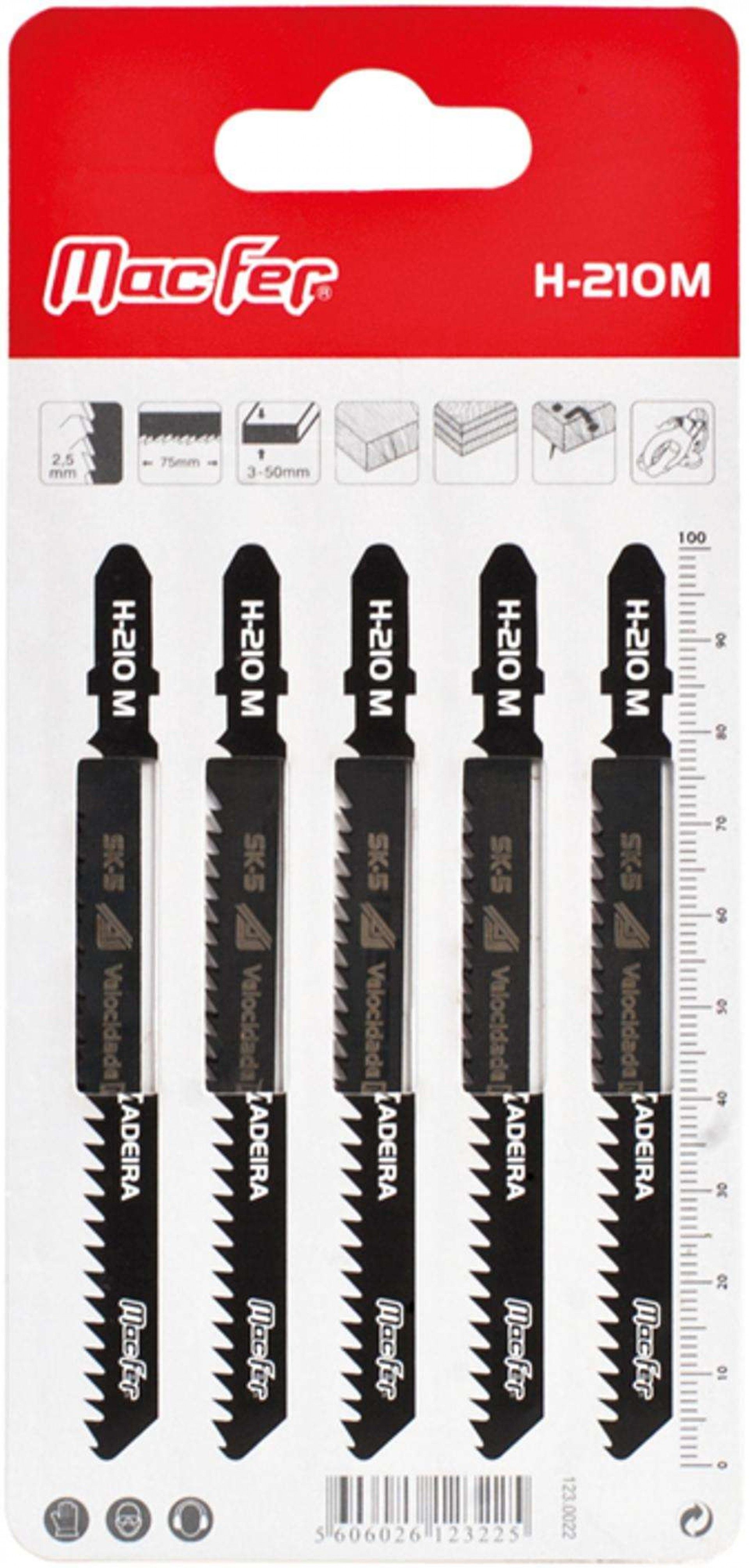 Serra tico-tico SK5 MacFer H-210M 100mm refª 123.0022 MACFER
