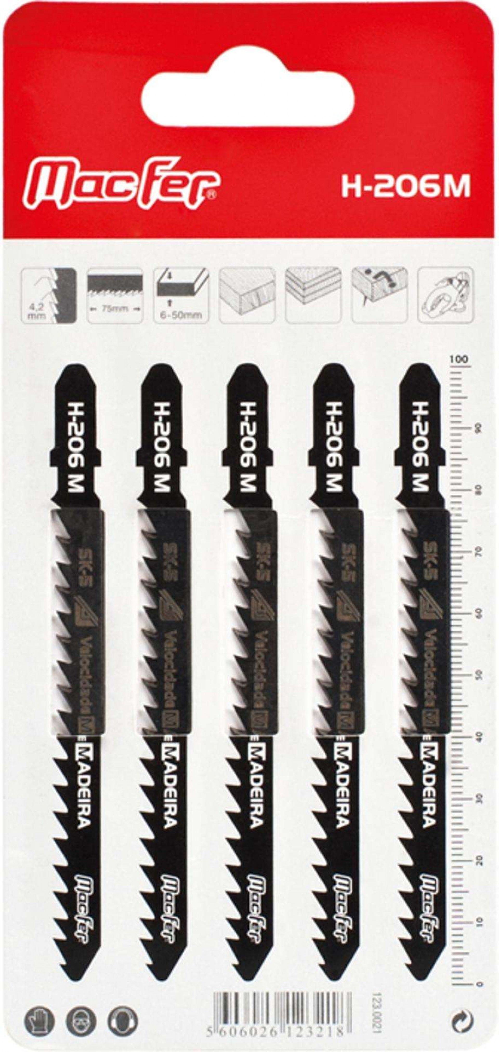 Serra tico-tico SK5 MacFer H-206M 100mm refª 123.0021 MACFER