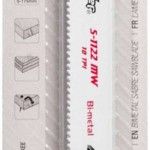 Lâmina sabre bimetal MacFer S-1122MW 225mm refª 123.0004 MACFER Lâmina sabre bimetal MacFer S-1122MW 225mm refª 123.0004 MACFER