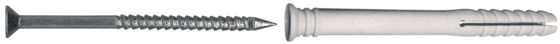 Bucha nylon TP emb. prego inox mf TP-11 6x 70mm refª 121.0068 MACFER