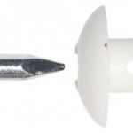 Bucha nylon TP cogumelo mf TP-3   6x25mm  ref� 121.0059 MACFER