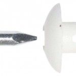 Bucha nylon TP cogumelo mf TP-3   5x25mm  ref� 121.0060 MACFER