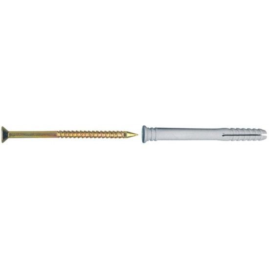 Bucha nylon TP emb. mf TP-1 6x 60mm refª 121.0027 MACFER Bucha nylon TP emb. mf TP-1 6x 60mm refª 121.0027 MACFER
