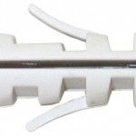 Bucha nylon c/ gola mf BN-G   8mm 100p� ref� 121.0013 MACFER