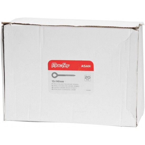 Argola soldada p/ andaime ASAN 12x120mm  ref� 120.0043