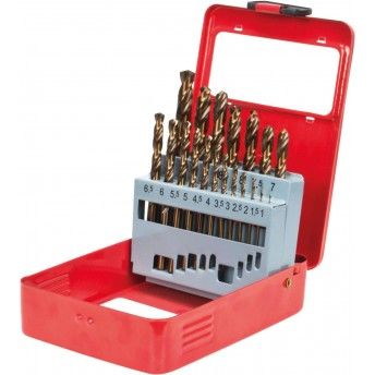 Jg. brocas cil. MacFer HSS-Cobalto-019 1~10mm 19p�s ref� 118.0090 MACFER