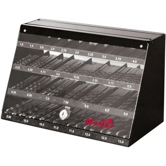 Expositor brocas cil�ndricas HSS-M2-610 1~13mm 610p�s ref� 117.0351 MACFER