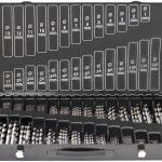 Cx. stock brocas cil. MacFer HSS-M2-220 1~13mm 220p�s ref� 117.0093 MACFER