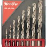 Jg. brocas cilindricas HSS-M2-008 3~10mm  8p�s cx. Pl�stica ref� 117.0095 MACFER