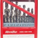 Jg. brocas cil. MacFer HSS-M2-019 1~10mm 19pçs refª 117.0090 MACFER Jg. brocas cil. MacFer HSS-M2-019 1~10mm 19pçs refª 117.0090 MACFER