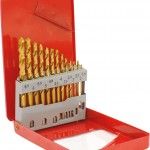 Jg. brocas cil. tit�nio MacFer HSS-M2TIN-013 1,5~6,5mm 13p�s ref� 117.0089 MACFER