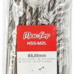 Broca cil�ndrica longa MacFer HSS-M2L   6,0mm  ref� 117.0065 MACFER