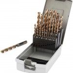 Jg. brocas cil. MacFer HSS-Multinox-019 1~10mm 19p�s ref� 116.0090 MACFER