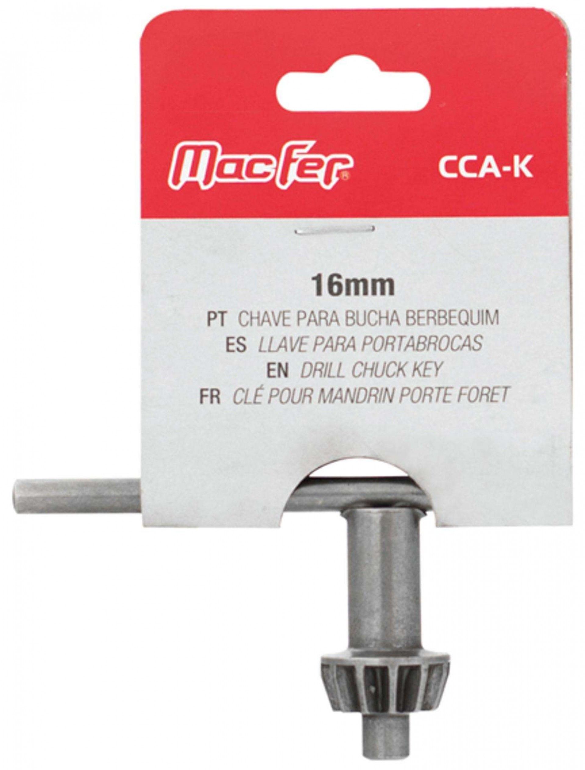 Ch. p/ bucha berbequim MacFer CCA-K 10mm refª 115.0070 MACFER