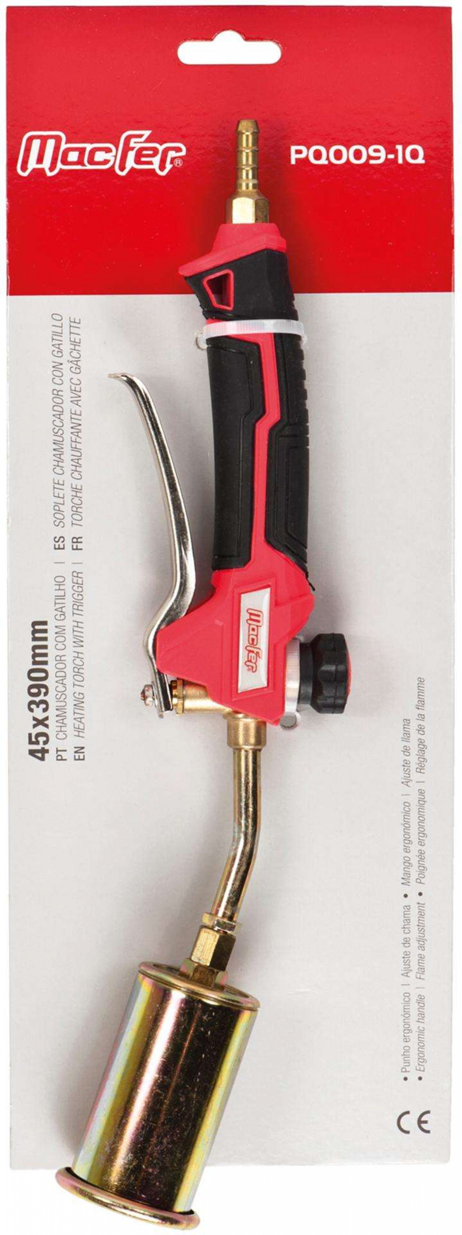 Chamuscador c/ gatilho MacFer PQ009-1Q 45x390mm refª 114.0046 MACFER