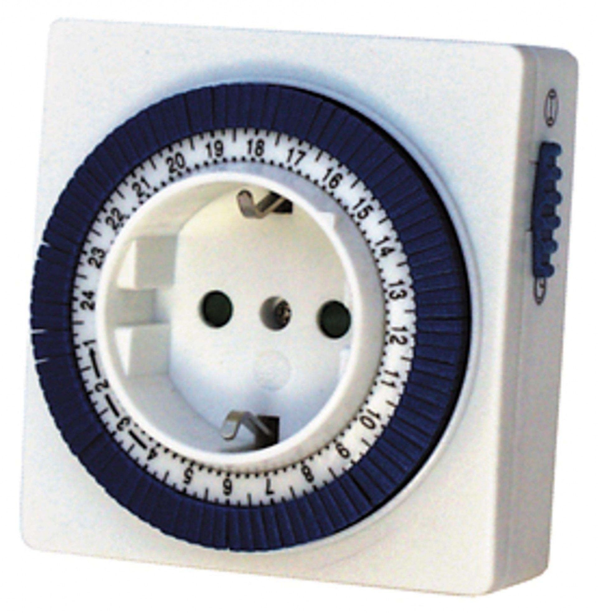 Relógio temporizador analógico MacFer TG-9 16A refª 113.0021 MACFER