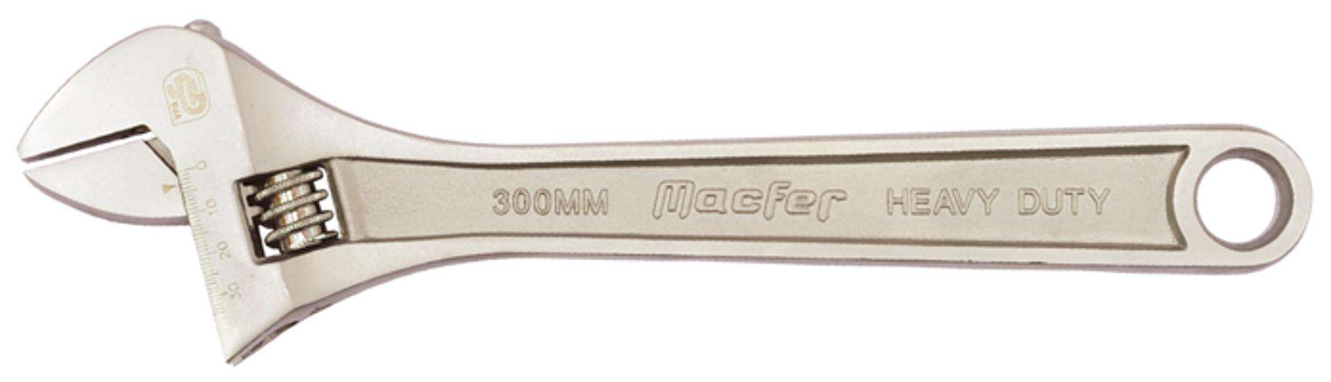 Ch. crescente Cr-V MacFer AW3CR 12" 300mm refª 110.0073 MACFER