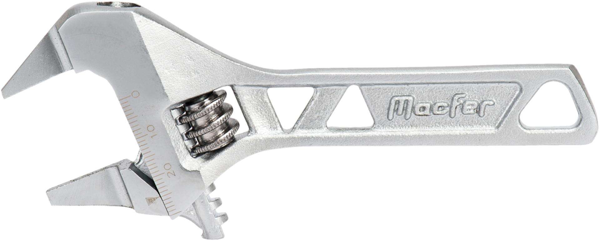 Ch. crescente Cr-V garras finas MacFer 02QF 141mm refª 110.0052 MACFER