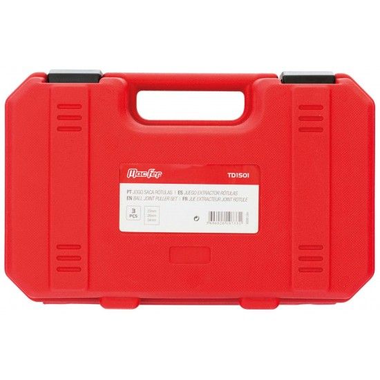 Jg. saca rótulas MacFer TD1501 3pçs refª 107.0033 MACFER Jg. saca rótulas MacFer TD1501 3pçs refª 107.0033 MACFER