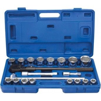 Jg. ch. cx. Cr-Mo MacFer SS-6021-06 3/4" 21pçs refª 105.0008 MACFER Jg. ch. cx. Cr-Mo MacFer SS-6021-06 3/4" 21pçs refª 105.0008 MACFER