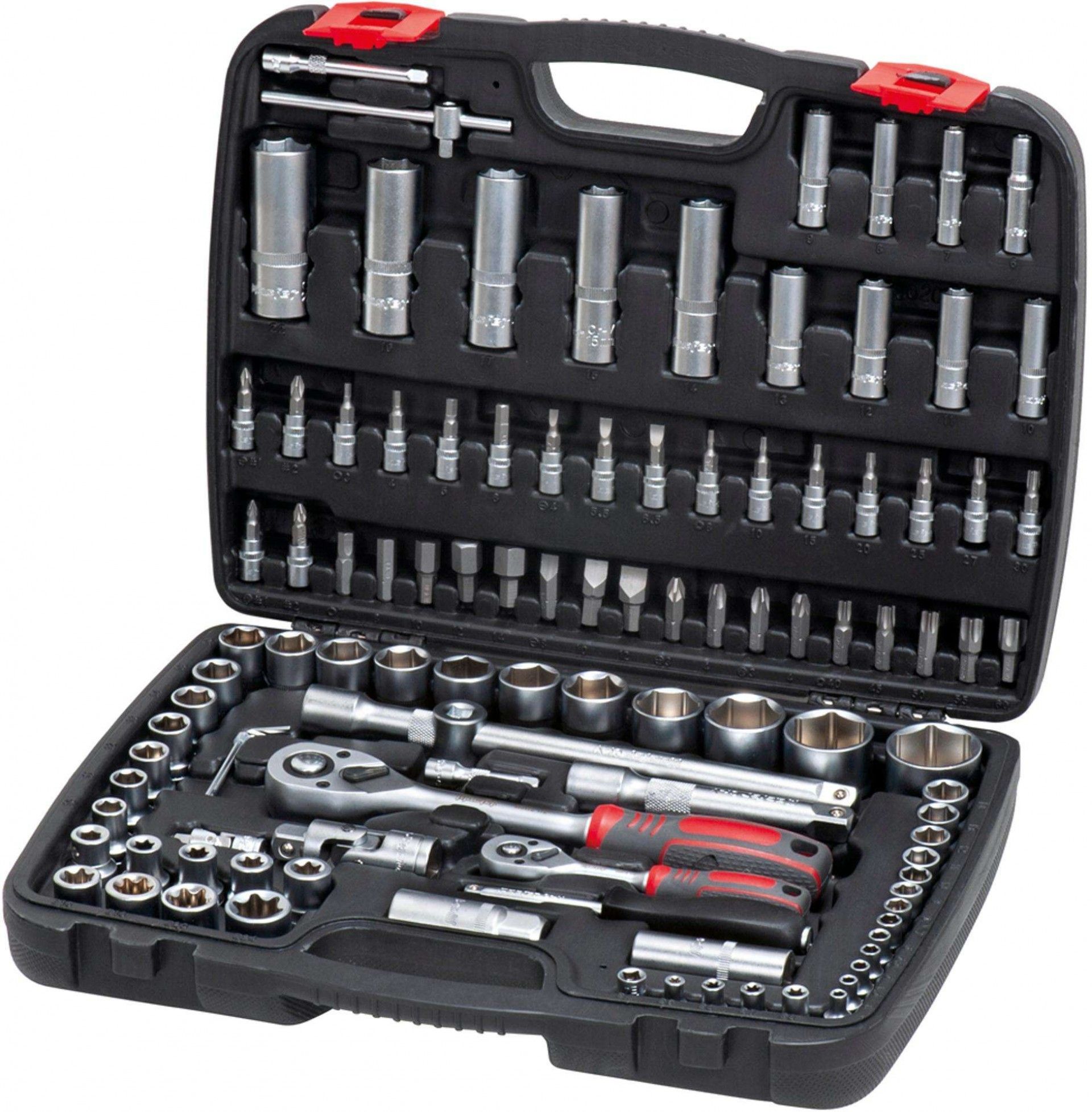 Jg. ch. cx. Cr-V MacFer SS-4108 1/4" & 1/2" 108pçs refª 105.0005 MACFER