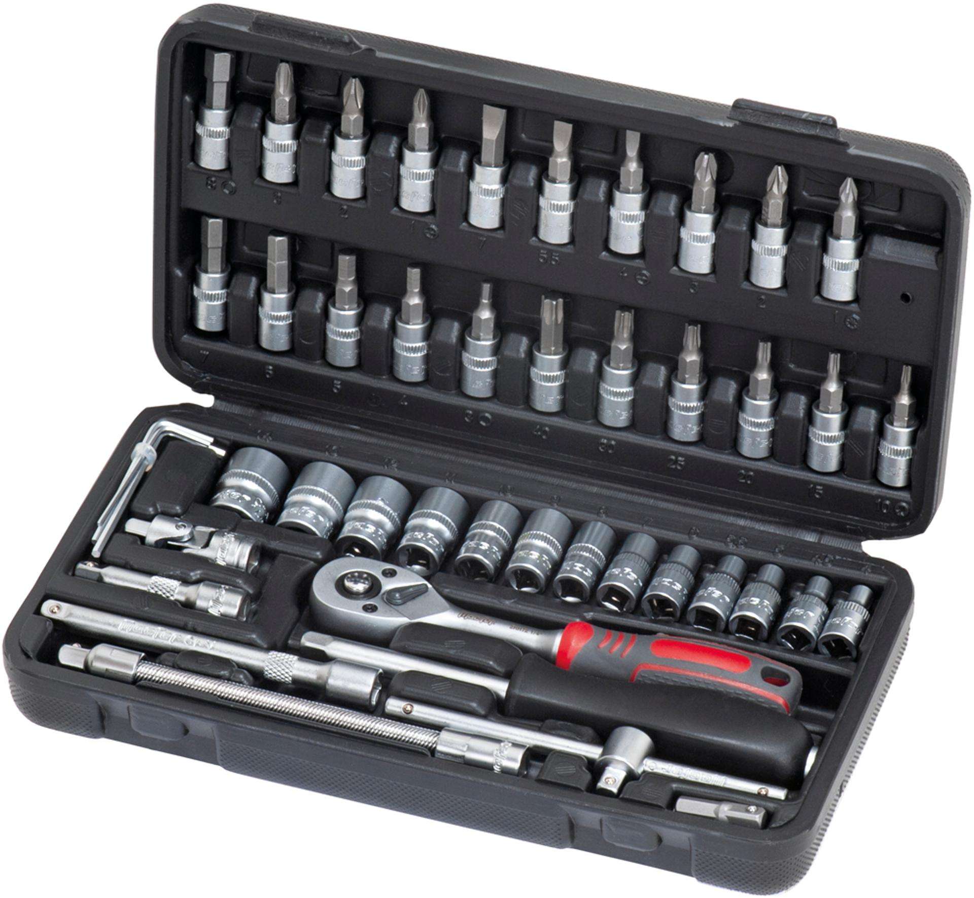 Jg. ch. cx. Cr-V MacFer SS-2046 1/4" 46pçs refª 105.0001 MACFER