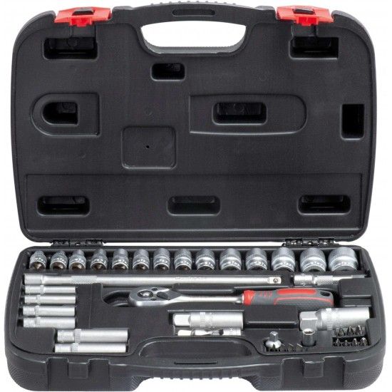 Jg. ch. cx. Cr-V MacFer SS-3040 1/4" & 3/8" 40pçs refª 105.0002 MACFER Jg. ch. cx. Cr-V MacFer SS-3040 1/4" & 3/8" 40pçs refª 105.0002 MACFER