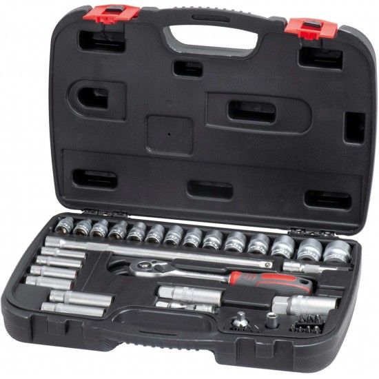 Jg. ch. cx. Cr-V MacFer SS-3040 1/4" & 3/8" 40pçs refª 105.0002 MACFER Jg. ch. cx. Cr-V MacFer SS-3040 1/4" & 3/8" 40pçs refª 105.0002 MACFER