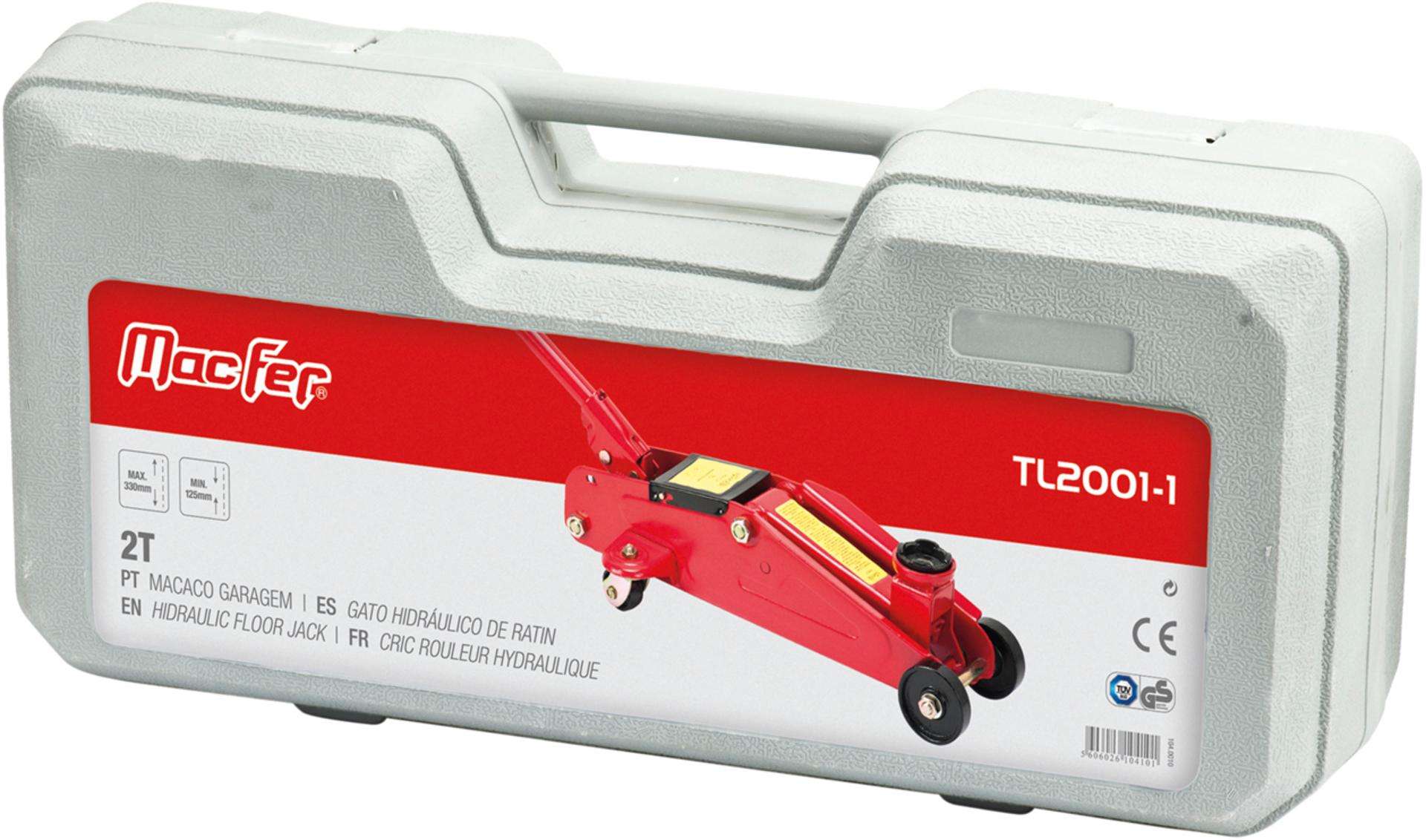 Macaco garagem TL2001-1 2t refª 104.0010 MACFER