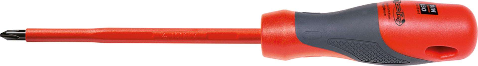 Ch. elec. VDE pozidriv MacFer 50030I Pz2x100mm refª 101.0030 MACFER
