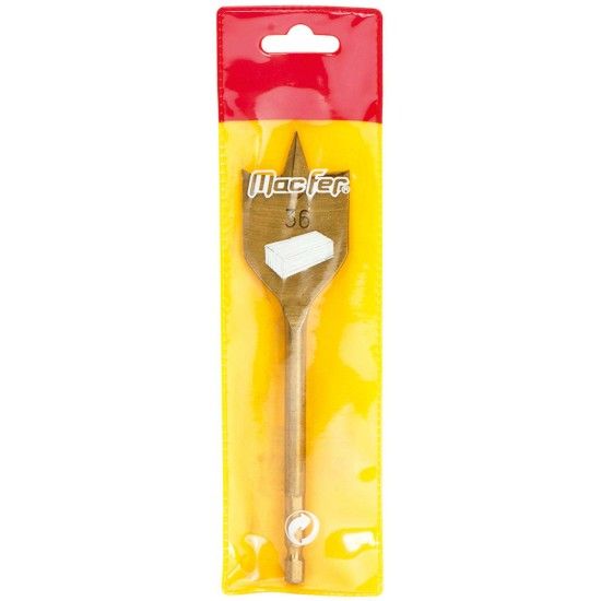 Broca de pua 3 bicos MacFer BP3B 34mm ref� 098.0033 MACFER