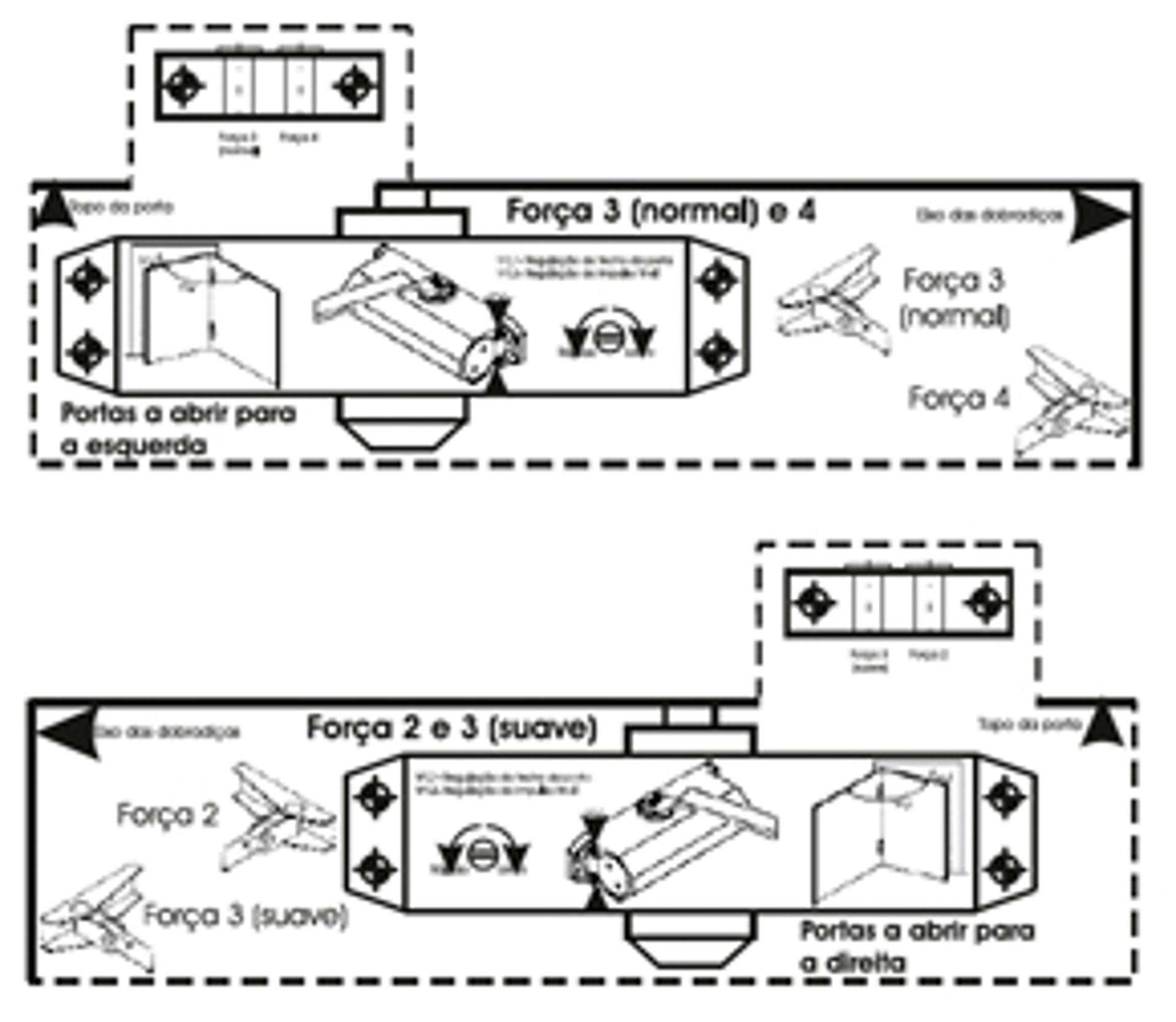 Mola porta hidráulica mf Multiforça alumínio refª 094.0050 MACFER