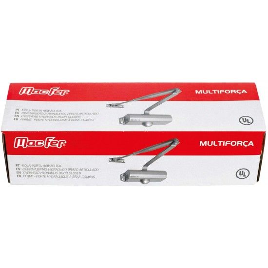 Mola porta hidr�ulica mf Multifor�a alum�nio ref� 094.0050 MACFER