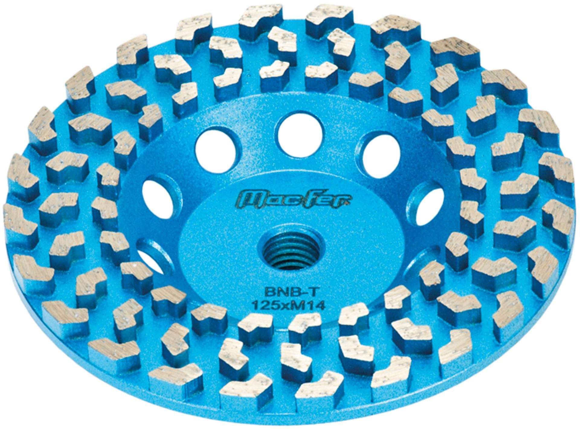 Mó diamantada para betão BNB-T 175mm refª 092.0137 Macfer