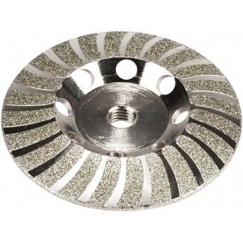 Mó diam. electrodepositada convexa MacFer SMG306 M14 115mm refª 092.0078 MACFER Mó diam. electrodepositada convexa MacFer SMG306 M14 115mm refª 092.0078 MACFER