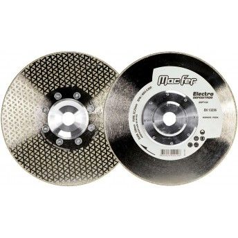 Disco diam. MacFer Electrodepositado SMT102 115mm c/ flg M14 refª 092.0065 MACFER Disco diam. MacFer Electrodepositado SMT102 115mm c/ flg M14 refª 092.0065 MACFER