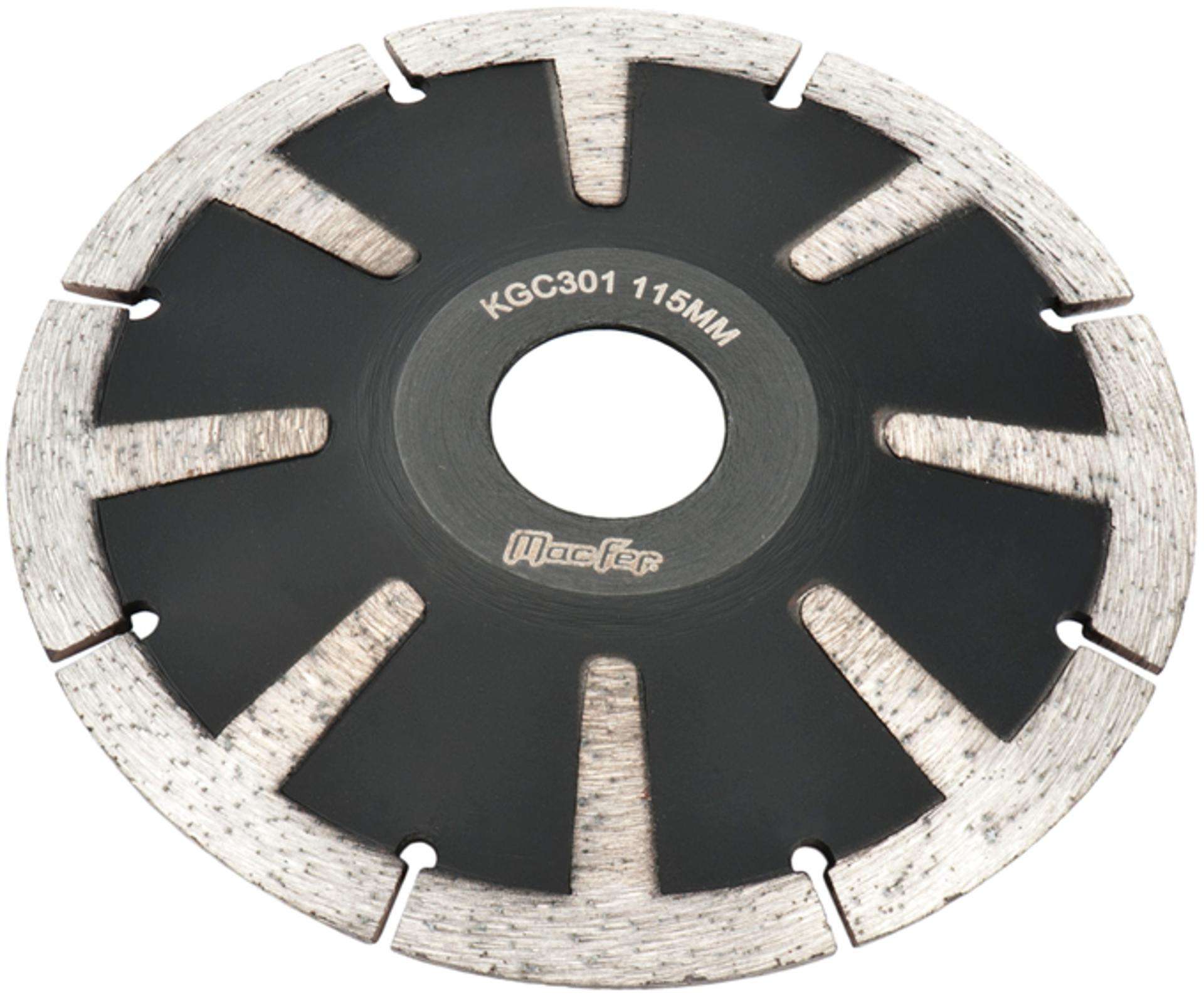 Disco diam. côncavo MacFer KGC301 115mm refª 092.0067 MACFER