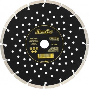 Disco diam. MacFer Especial Constru��o 230mm ref� 092.0042 MACFER