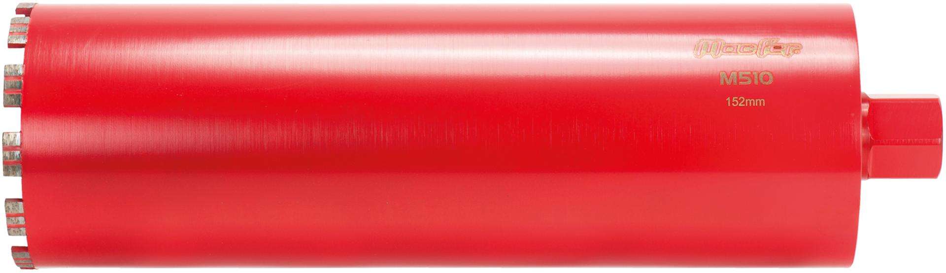 Coroa diamantada para betão armado M510 1-¼ UNC 182x450mm refª 091.0064 MACFER